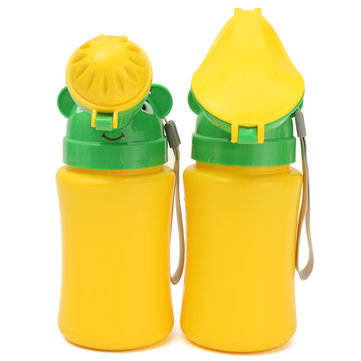 VORCOOL Portable Children Unisex Potty Travel Urinal Yellow