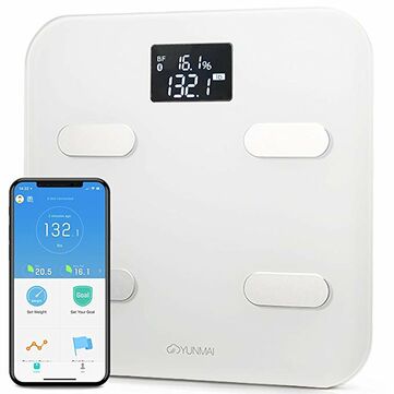YUNMAI Color Smart Body Fat Weight Management Scale bluetooth APP Fat Composition...