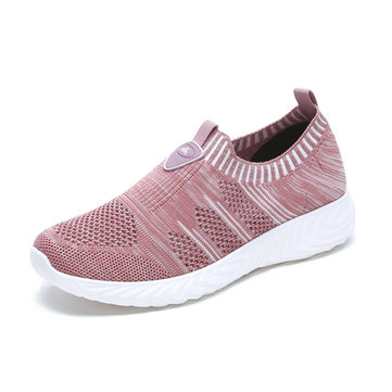 outdoor sports shoes breathable women soft sneakers at Banggood