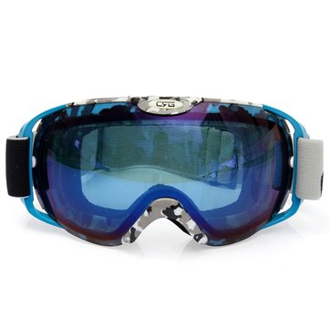 Motor Bike Racing Anti Fog UV400 Double Lens Outdooors Snowboard Ski Goggles