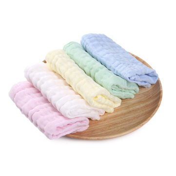 Bestkids Baby Cotton Baby Towel 5Pcs/Set Gauze Baby Small Square Small Towel From Xiaomi Youpin