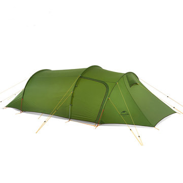 Naturehike NH17L001-L 3-4 People Tunnel Tent 20D 210T Waterproof Camping Canopy Sunshade