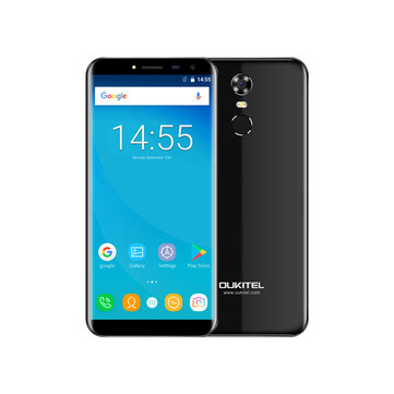 Oukitel C8 5.5 Inch 18:9 Android 7.0 2GB RAM 16GB ROM MT6580A Quad Core 3G Smartphone