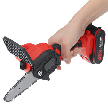 21V Rechargeable Electric Chain Saw Portable Woodworking Saw Cordless Wood Cutter W or 1pc or 2pcs Battery