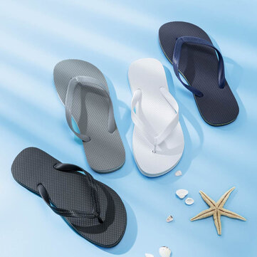Xiaomi UREVO Flip Flops Summer Beach Slippers Non-slip Wear Resistant Casual Sandals Shoes
