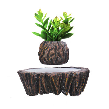 Magnetic Suspension Kit Levitating Floating Bonsai Flower Plant Pot Indoor Decor