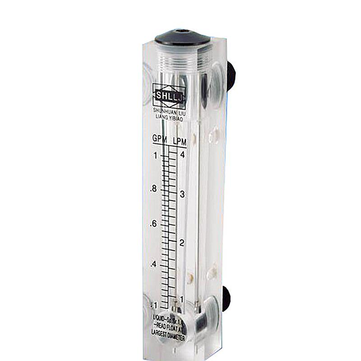 Panel Mount 2-20 GPM 8-80 LPM Rotameter Flow Meter Hydronix Uxcell LZT LZM 3/4" 