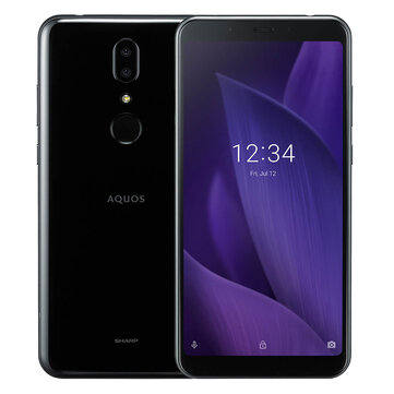 SHARP AQUOS V Global Version 5.9 inch FHD+ 13MP+13MP Dual Rear Cameras Android 9.0 4GB RAM 64GB ROM Snapdragon 835 Octa Core 4G Smartphone