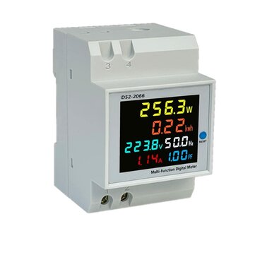 AC40V~300V 100A Digital Single Phase Energy Meter Tester Electricity Usage Monitor Power Voltmeter Ammeter