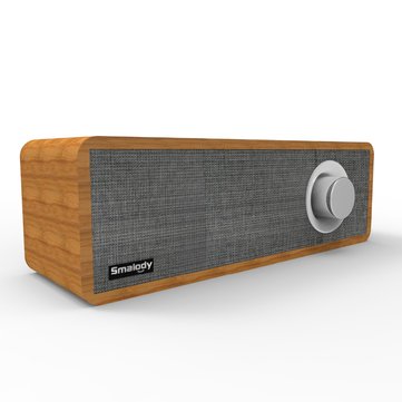 retro wooden bluetooth speaker