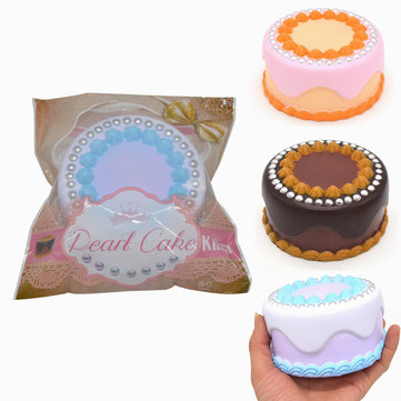 Kiibru Squishy Jumbo Pearl Cake 12x7cm Licensed Slow Rising Original Packaging Collection Gift Decor Toy