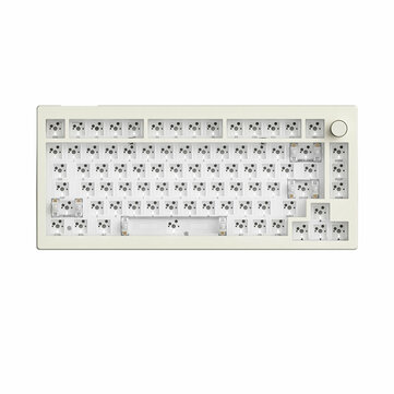 James Donkey A3 Custom Kit 75% Layout Hot Swappable Gasket 81 Keys for Mac/Windows Dual System