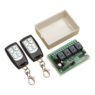 Geekcreit� 315Mhz 4CH Channel Wireless Remote Control Switch Module With 2 Transmitters
