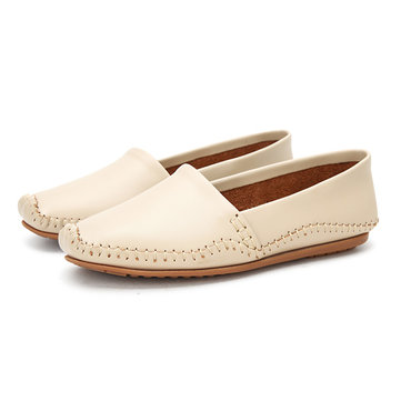 Laides Flat Shoes Casual Slip On Flats Soft Sole Loafers Round Toe Flat Loafers