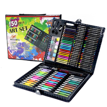150pcs Children Colors Pencil Drawing Artist Kit Painting Art Marker Pen Paint Brush Drawing Tool