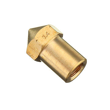 0.4mm Creatbot Copper M6 Thread Extruder Nozzle For 1.75mm Filament 3D Printer P 
