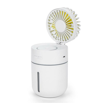 T9 Portable Creative Spray Humidifier Fan Led Light Fan 3 In 1 Handheld
