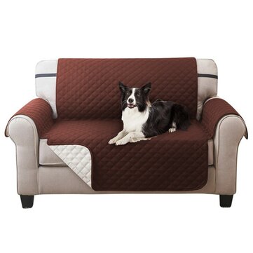 Waterproof Quilted Sofa Covers for Dogs Pets Kids Anti-Slip Couch Recliner