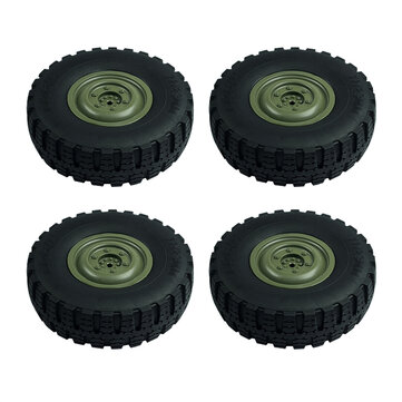 4PCS LDR/C LDP06 1/12 Unimog RC Car Spare Tires Wheels L0049G L0049Y Vehicles Models Parts Accessories