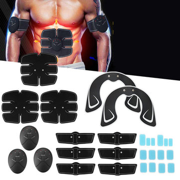 KALOAD 32PCS Arm Abdominal Muscle Trainer Hip Trainer Body Beauty Stimulator