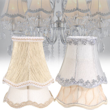 Vintage Small Lace Lamp Shades Textured, Small Ceiling Light Shades