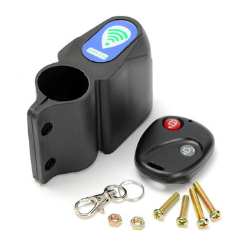 NEW Wireless Motorcycle Bicycle Alarm Security Anti-Theft Alarm w Remote Control