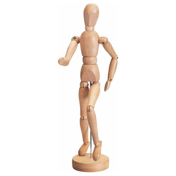 Wooden Man Model Abnehmbare Wooden Jointed Doll Bewegliche Man Model Artist Figuren Malen Skizze Dekoration