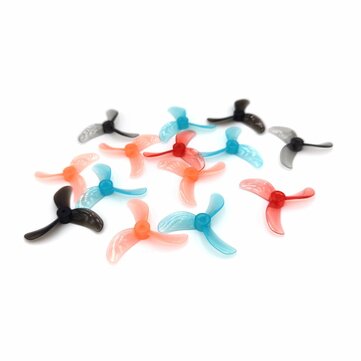 4Pairs Gemfan 1608 40mm 3-Blade PC Propeller 1mm/1.5mm for FPV Freestyle 1S Tinywhoop Drone