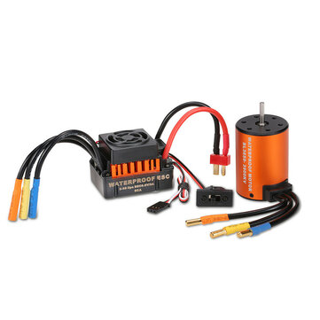 $35.99for Surpass Hobby Waterproof 3650 3900KV Brushless RC Car Motor With 60A ESC Set For 1/10 RC Car