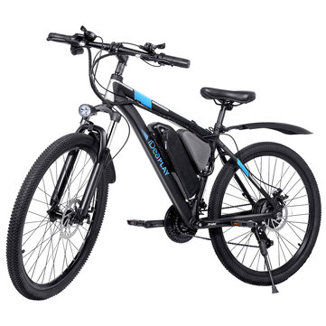 [USA Direct] iDeaPlay P30 36V 8.0Ah 250W 26inch Electric Bicycle 35-60KM Max Mileage 100KG Payload Electric Bike