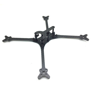 Sloss'7 7 Inch 270mm Wheelbase 4mm Arm Thickness Carbon Fiber Frame Kit for RC Drone FPV Racing