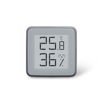 MMC E-Ink Screen BT2.0 Smart Bluetooth Thermometer Hygrometer Works with App Home Gadget Tools