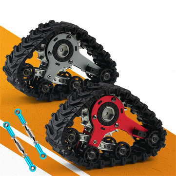 4PCS SG W001 Upgraded Track Wheels Tires 12mm Hex All Terrain for 124017 144001 104072 EC30B EAT14 1/10 1/12 1/14 RC Car Crawler Truck High Speed Model Spare Parts