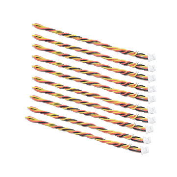 10 PCS 3-Pin SH1.0mm JST Silicon cable