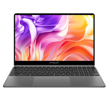 Teclast F15S Laptop 15.6 inch Intel Celeron N3350 8GB RAM 128GB eMMC 2.5D Narrow Bezel Aluminum Notebook with Number Keyboard