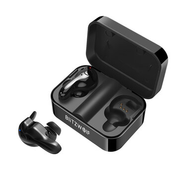 [Bluetooth 5.0] Blitzwolf® BW-FYE1 TWS True Wireless Earphone Stereo Headphones with Charging Box