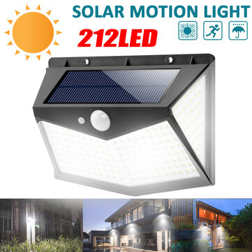 212 Led Outdoor Solar Wall Light Motion, Best Outdoor Solar Motion Sensing Security Light