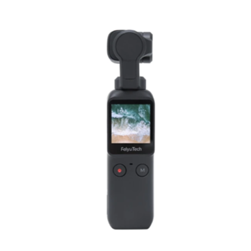 Feiyu Pocket New Smart Compact HD 4K 120M Camera 120 Degree 6－Axis Stabilized Handheld Gimbal Autofocus Anti－Shake Support WiFi