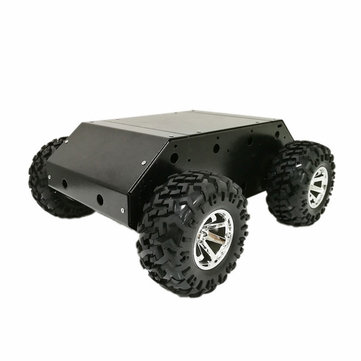 $167.19 For DOTI DIY 4WD Smart RC Robot Car With 130mm Wheels 12V 300RPM 37mm Motor