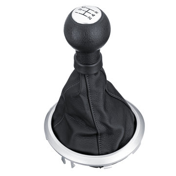 Non-slip Leather Gear Knob Stick Covers AT for GREIZ 15-18 FIT 14-18 CITY 15-18 Automatic Shifter Red & Black Type S