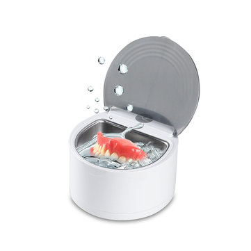 GENENG CE-2200 Ultrasonic Cleaner Dental Teeth Denture False Tooth Wash Machine Professional Portable Cleaning Device