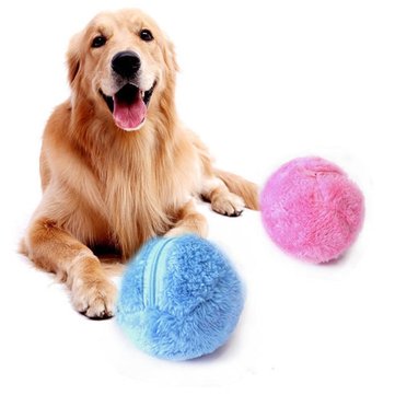 Pets Hair Ball Automatic Vacuum Cleaner Pet Dusting Plush Ball For Pets Toys For Dog Cat Toys