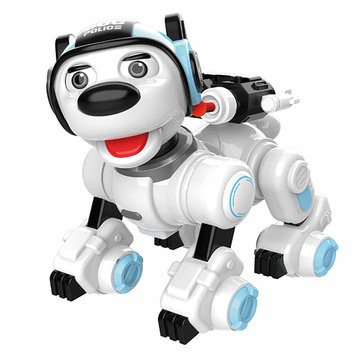 $31.44 For Mofun 1901 Smart Dog Programmable Infrared/Touch Control Patrol Dance Sing Shooting RC Robot