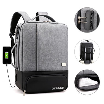 20% off for Xmund XD-DY35 35L Anti-theft USB Backpack 15.6inch Laptop Bag