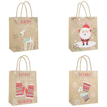 Large Gift Bags Various Designs Colours Paper Party Bag 32x26x12cm Great Value!