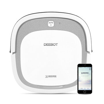 ECOVACS DEEBOT SLIM2 Robot Vacuum Cleaner 3 in 1 Sweeping Mop and Vacuum 2600mAh with APP Control