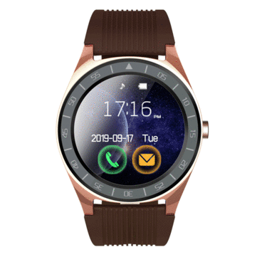 $11.99 for XANES� V5 1.54in Full Touch Sim Card BT Call Sports Smart Watch