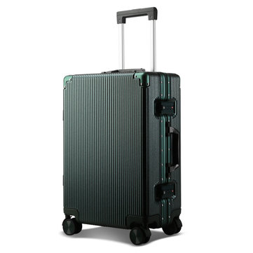 BOPAI 20/24inch Travel Suitcase Aluminum Alloy TSA Lock Spinner Wheel Carry On Luggage Case