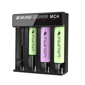 Ładowarka do akumulatorów Xmund XD-MC4 za $6.99 / ~27zł