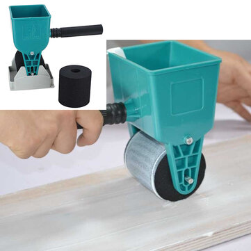 Portable Handheld Glue Applicator with 2pcs Rollers Manual Gluer for Woodwo M5V4